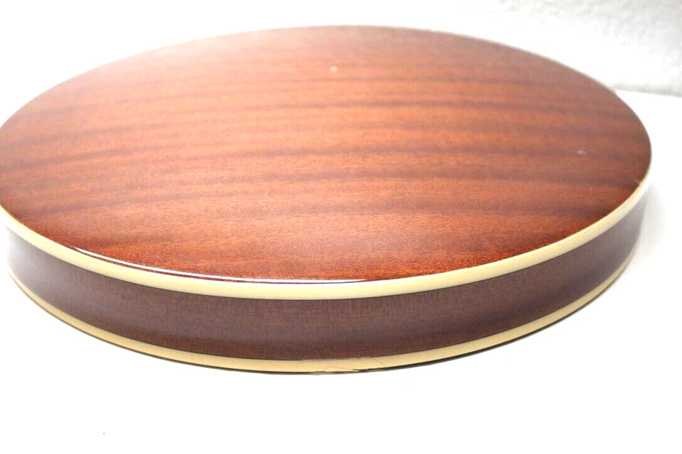 CRACKED - Rogue B-30 Banjo 13.5" Closed Back Resonator #R1918 - Image 3 of 4