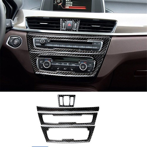 32Pcs Carbon Fiber Full Interior Kit Cover Trim For BMW X1 F48 2016-2018 - Picture 4 of 15