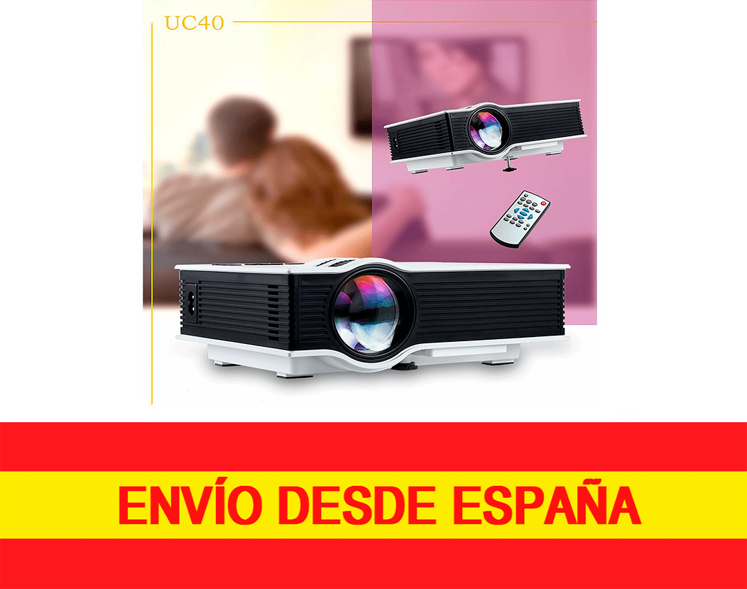 UC40 Proyector Multimedia de Cine, Fotos, Presentaciones, Juegos, calidad 1080P s l1600 - UC40 Proyector Multimedia de Cine, Fotos, Presentaciones, Juegos, calidad 1080P