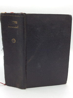 LIBER USUALIS - Benedictines of Solesmes -Gregorian Chant -Latin; 1952 edition 