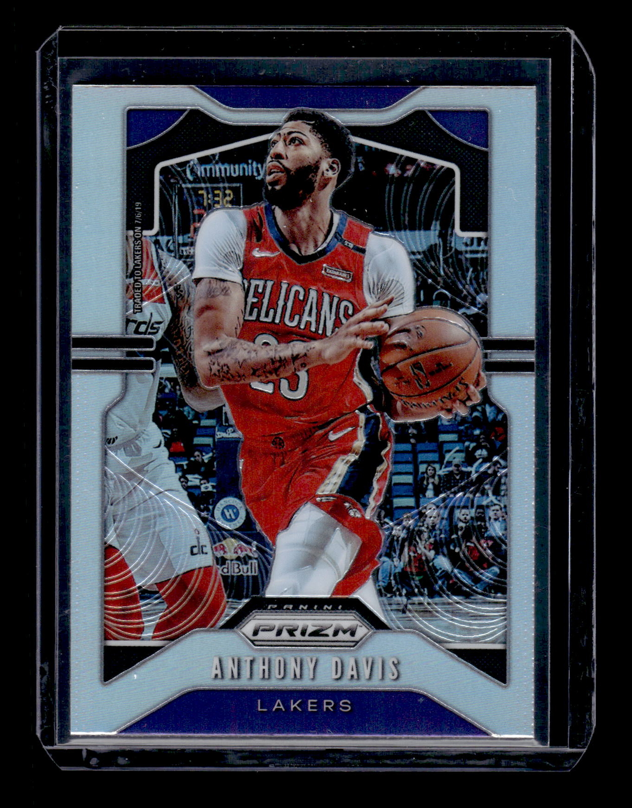 2019 Panini Prizm #222 Anthony Davis  Silver   Mint+ New