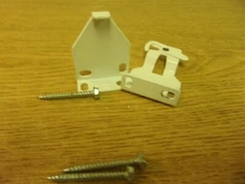 NEW   2" Projection Rollease R3 R8 White Clutch Locking Bracket  *FREE SHIPPING*