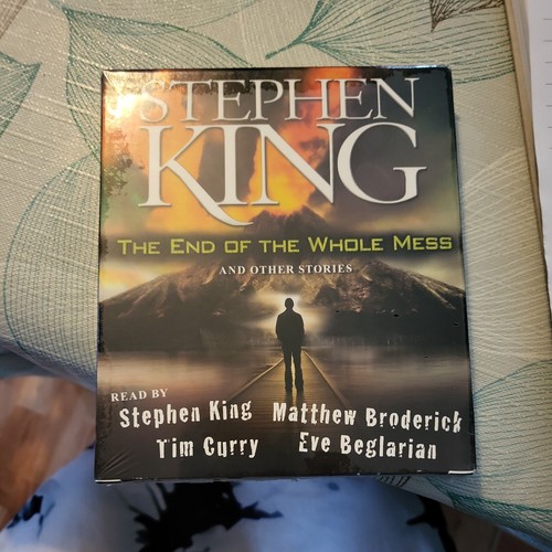 Stephen King The End of the Whole Mess & Other Stories. A raw collection.