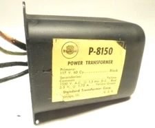 vintage STANCOR P-8150 POWER TRANSFORMER - Working 1550 VOLTS AC @ 1.5 Ma. D.C.