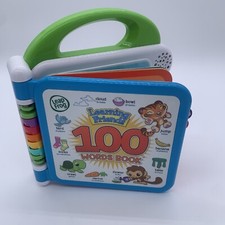 Leap Frog Learning Friends 100 Words Book English Spanish Interactive Learning