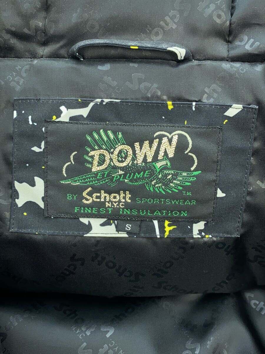 Schott Down Jacket black S Used - image 3