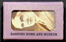 WARREN G HARDING HOME AND MUSEUM MINIATURE PHOTOS MARION, OHIO - Y-20