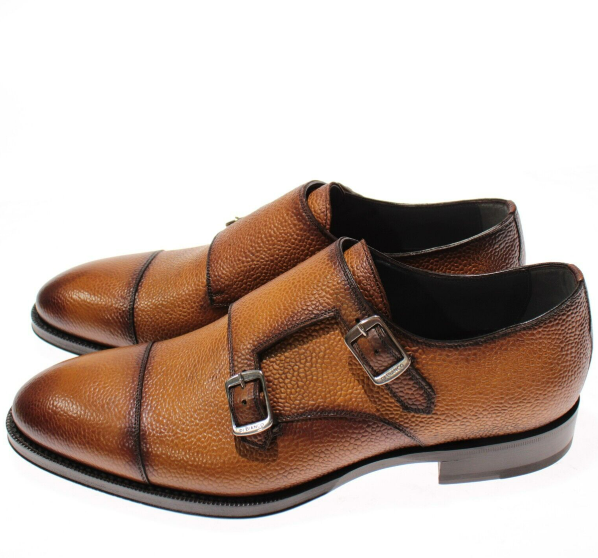 Di Bianco NWB Arezzo Double Monk Strap Dress Shoes Size 9  display picture 1