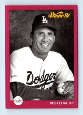 1991 Studio Bob Ojeda Los Angeles Dodgers #187