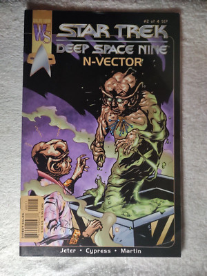 Cb18~comic book~rare star trek deep space nine n-vector #2 of 4 Sept wildstorm