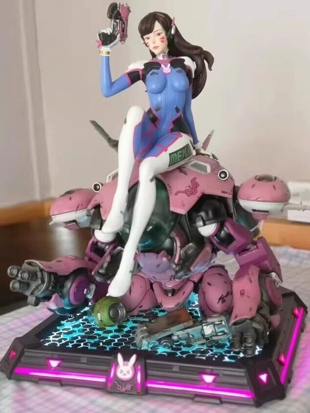 Overwatch D.va Deluxe Ver 1/4 Resin Model+Mecha Arms Figure