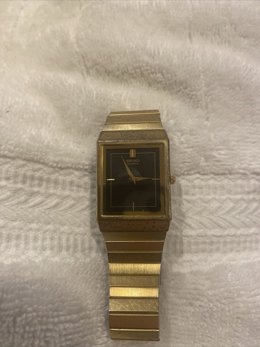 SEIKO MAJESTA TANK クォーツ ゴールド SEIKO MAJESTA TANK クォーツ ゴールド