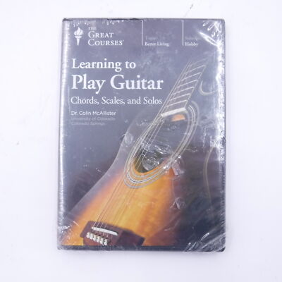 Learning to Play Guitar : DVD 4-Disc Chords, Scales, & Solos by Colin McAllister