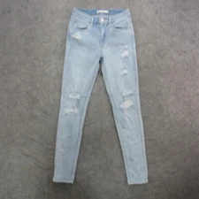 Levi's 721 Jeans Women's 27 Blue Stone Wash High Rise Skinny Jeans