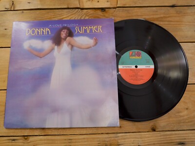 DONNA SUMMER A LOVE TRILOGY LP 33T VINYLE EX COVER EX ORIGINAL 1976