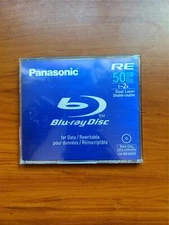 Panasonic LM-BE50DE Dual Layer Blu-ray Rewritable Disc 50GB Single