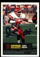 #41 James Button Superior Rookies Authentic Signature /6000 Auto Fresno State