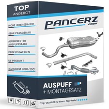 Auspuffanlage für Seat Leon (1M1) 1.9 TDI Motor: AGR