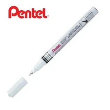 White Fine Permanent Paint Marker Pen Oil Based Pen Car Bike Tyre Waterproof