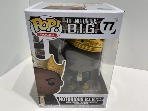 FUNKO POP ROCKS NOTORIOUS B.I.G. WITH CROWN #77
