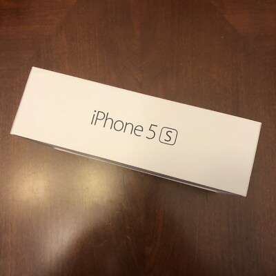 Apple iPhone 5s Space Grey 16GB Retail BOX Only - NO ACCESSORIES