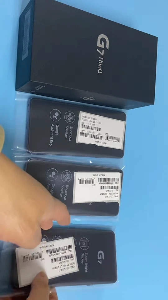 LG G7 ThinQ Original Unlocked 4GB RAM 64/128GB ROM LTE 4G 16MP Android CellPhone - Image 2 of 4