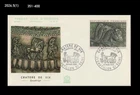 Horse Culture,Ancient Greek bronze jar,chariot race,Art,History,France 1966 FDC