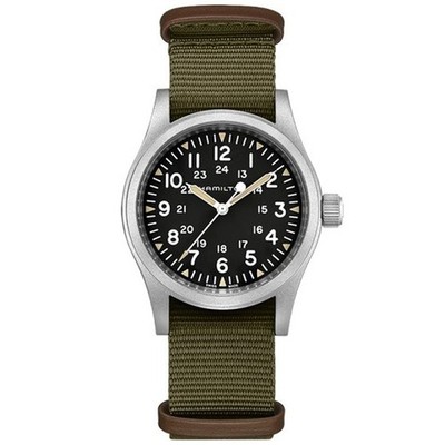 Hamilton Khaki Field Mechanical 38mm Black Dial Men's Watch H69439931