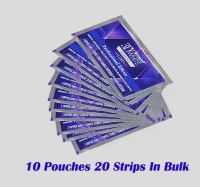 5/10/20 3D Weiß Zähne Whitestrips Luxe   Professionelle Bleaching-Streifen Neu
