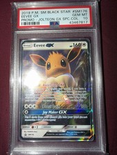 EEVEE GX POKEMON SM BLACK STAR PROMO SM176 JOLTEON GX 2019 PSA 10 Low POP on eBay