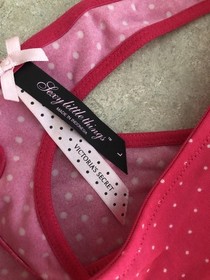 Womens Victorias Secret Sexy Little Things Thong Panties Size L NEW NWOT! 2008