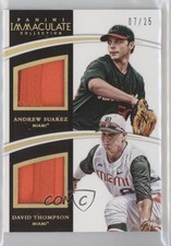 2015 Immaculate Collegiate Combos Prime 7/25 Andrew Suarez David Thompson 0b0