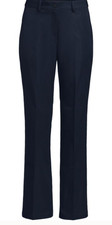 Lands' End Women's Recycle Active Chino Comfort Waist Straight Leg Pants
