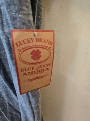 NEW-Lucky Brand Shirt Men's M Blue T-Shirt California Surfin' Bear NWT - Picture 4 of 4