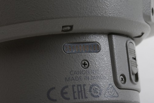 CANON EF 200-400 mm f/4,0 L IS USM - SNr: 3910000100 - Foto 8 di 8
