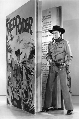 BILL ELLIOTT REDD RYDER COMIC BOOK FULL LENGTH COWBOY POSE 24x36 POSTER