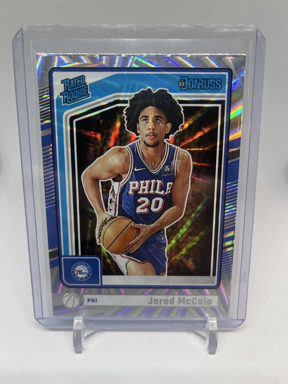 2024-25 Panini Donruss - Rated Rookie Jared McCain #228 Wedges (RC)