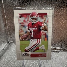 Panini Score Kyler Murray Rookie #384 Oklahoma Sooners Football Card. rookie card picture