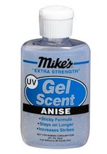 Atlas Mike's UV Gel Scent Super Sticky Fish Attractants 2 Oz Bottle Clear Anise