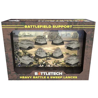 Battletech: Battlefield Support- Heavy Battle & Sweep Lances ForcePack