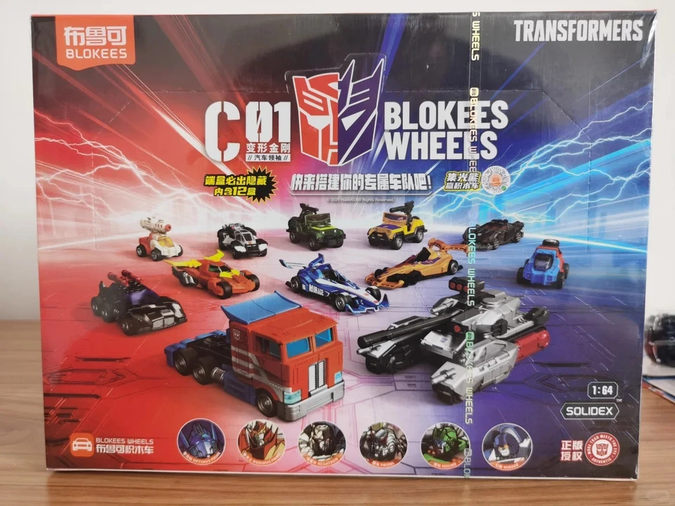 Transformers Prowl 1/64 Coche Modelo Caja Ciega Bloques Modelo C01 Kit Juguetes Foto 4 de 4
