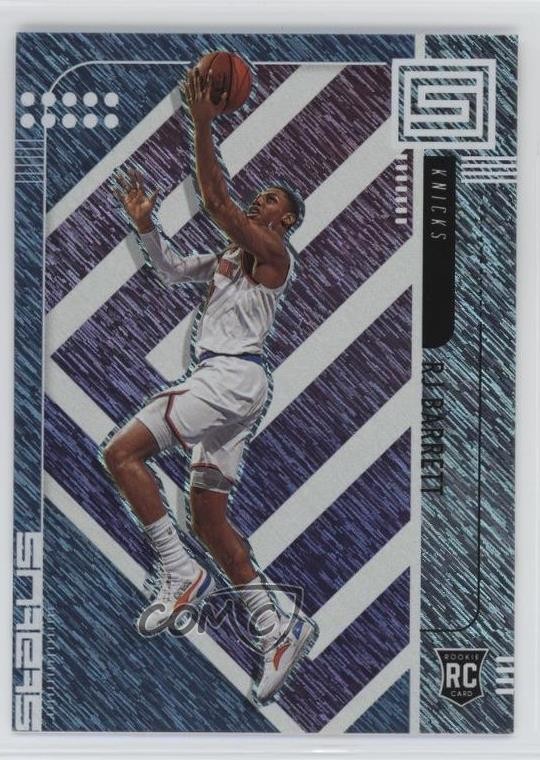 2019-20 Panini Status Tmall Blue RJ Barrett #11 Rookie RC 4aw