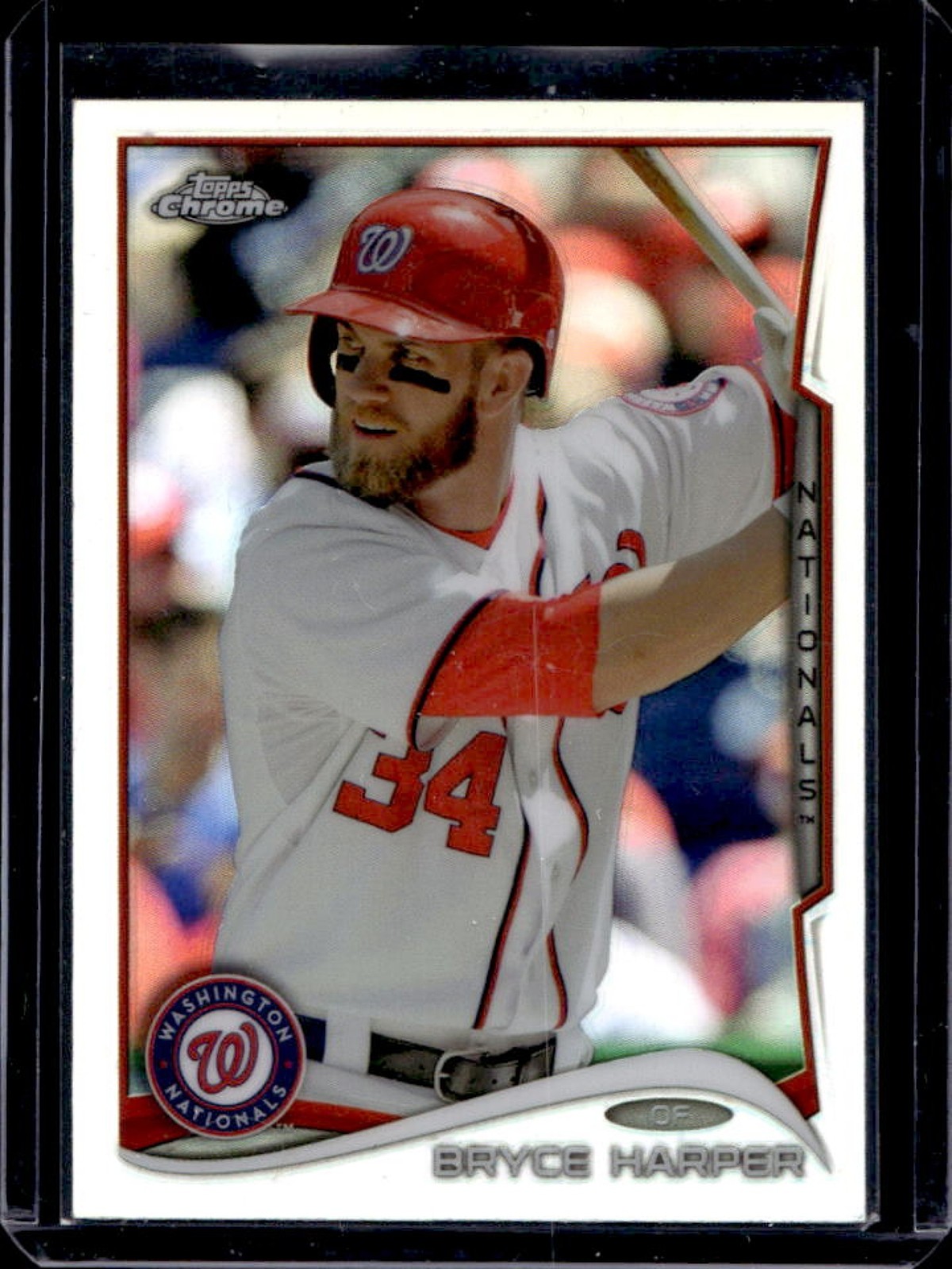 2014 Topps Chrome Bryce Harper Refractor #150 Nationals
