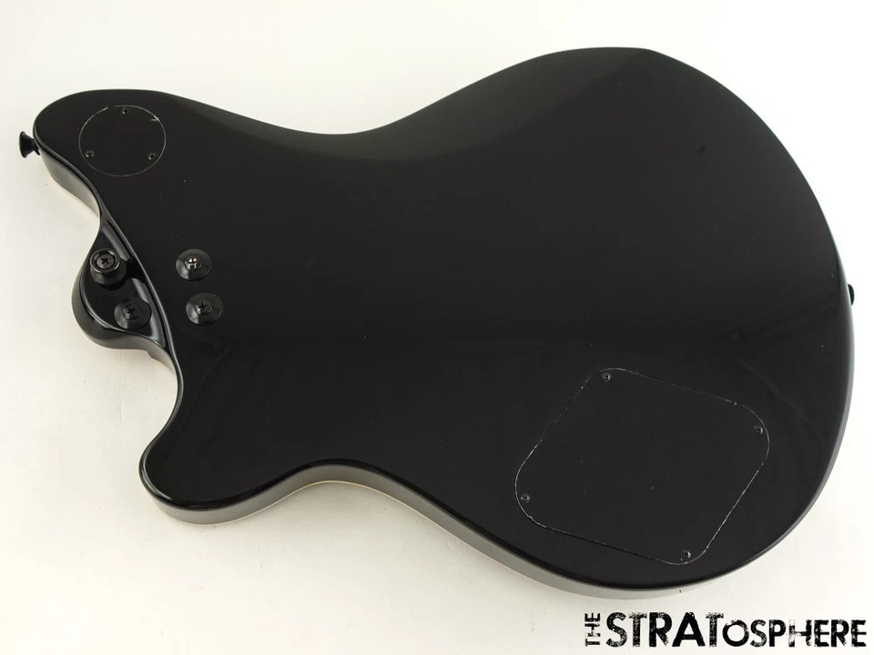 EVH Eddie Van Halen SA-126 HERRAJES DE CUERPO Estándar Tapa de Arce Piano Caoba Negro Foto 2 de 2