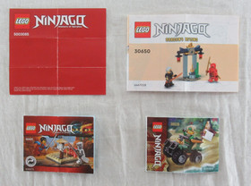 Lego Ninjago Mixed Lot of 7 Instruction Manuals 2508 2516 2258 30425 30539 30650