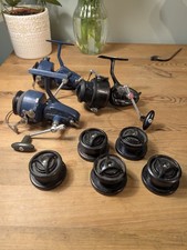 Mitchel Garcia 440A Vintage Fishing Reel Bundle 3 X Reels 5 X Spools Spares