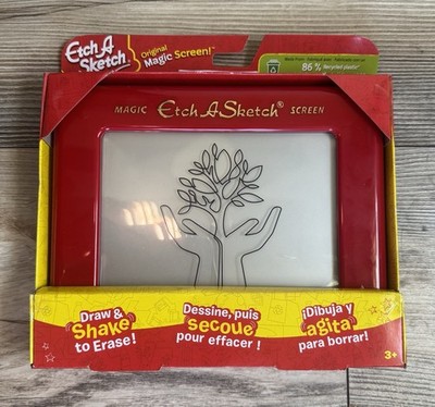 Etch A Sketch Original Magic Screen - Draw & Shake to Erase! Spin Master   NIB!