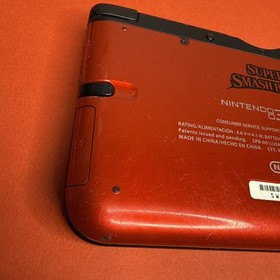 Nintendo 3DS XL Limited Edition Red Super Smash Bros Console (With Charger)
