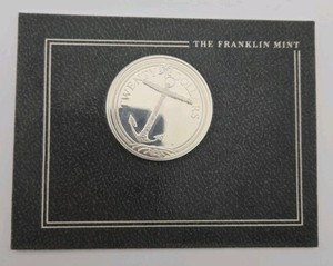 1985 British Virgin Islands $20 dollars silver coin 