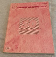 60 Golden Wedding Song Hits Piano Vocal Guitar PVG Songbook Sheet Music